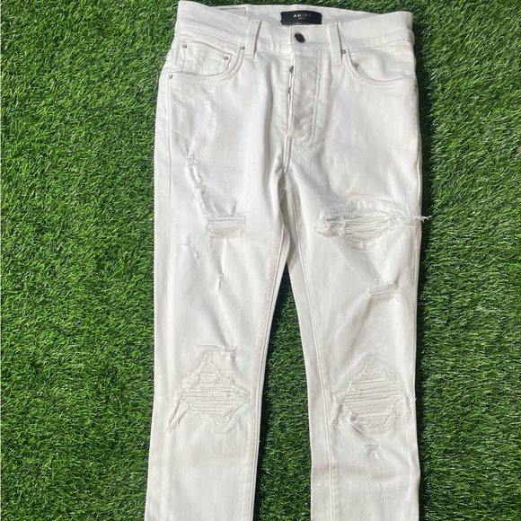 Amiri White MX1 Jeans – Size 28